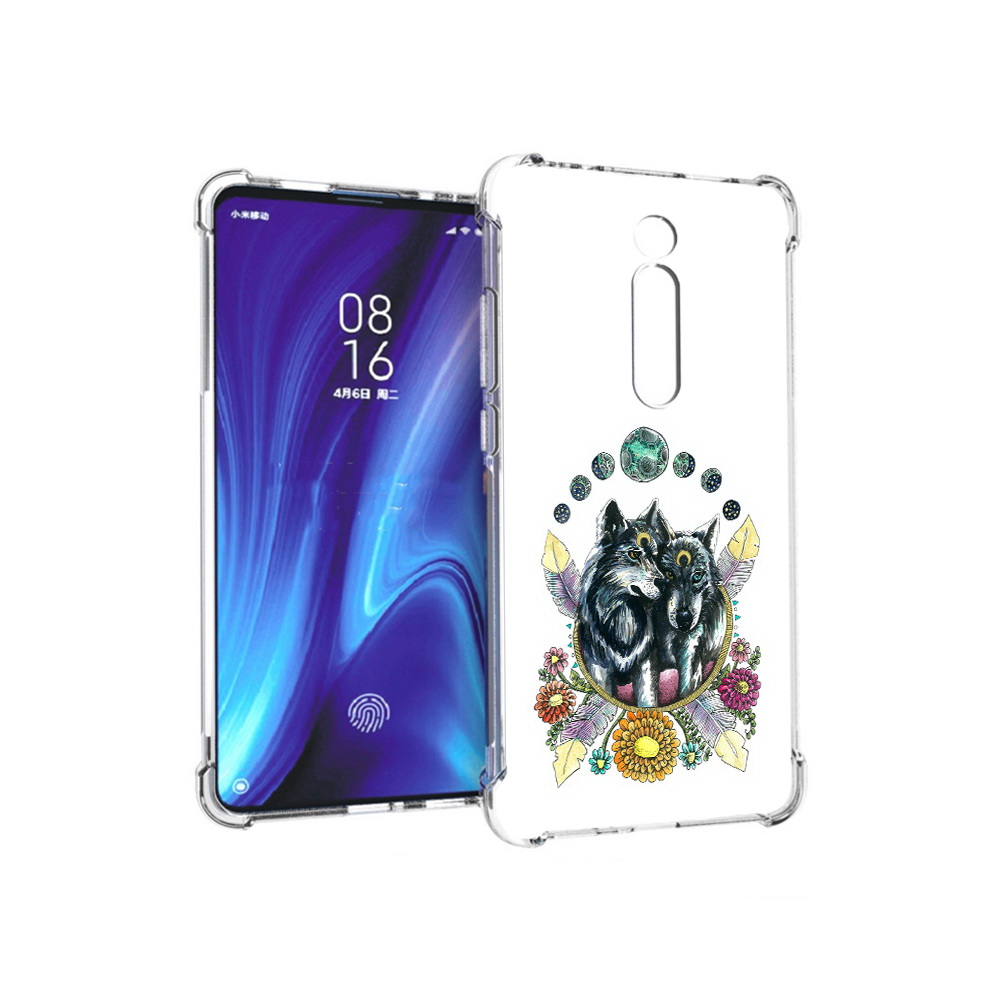 

Чехол MyPads Tocco для Xiaomi Redmi K20 красивые волки абстракция (PT130504.291.408), Прозрачный, Tocco