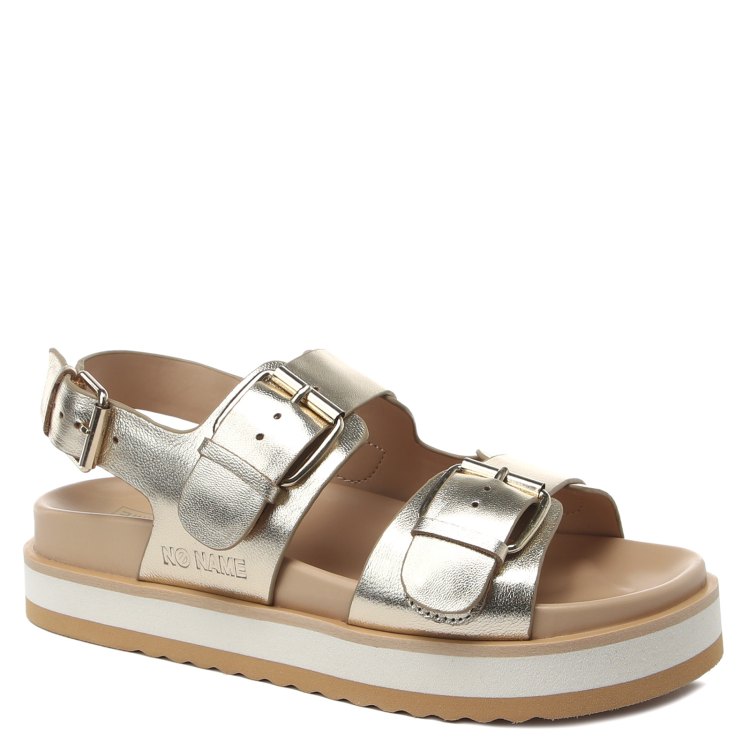

Сандалии женские NoBrand SUN BUCKLE золотистые 36 EU, Золотистый, SUN BUCKLE