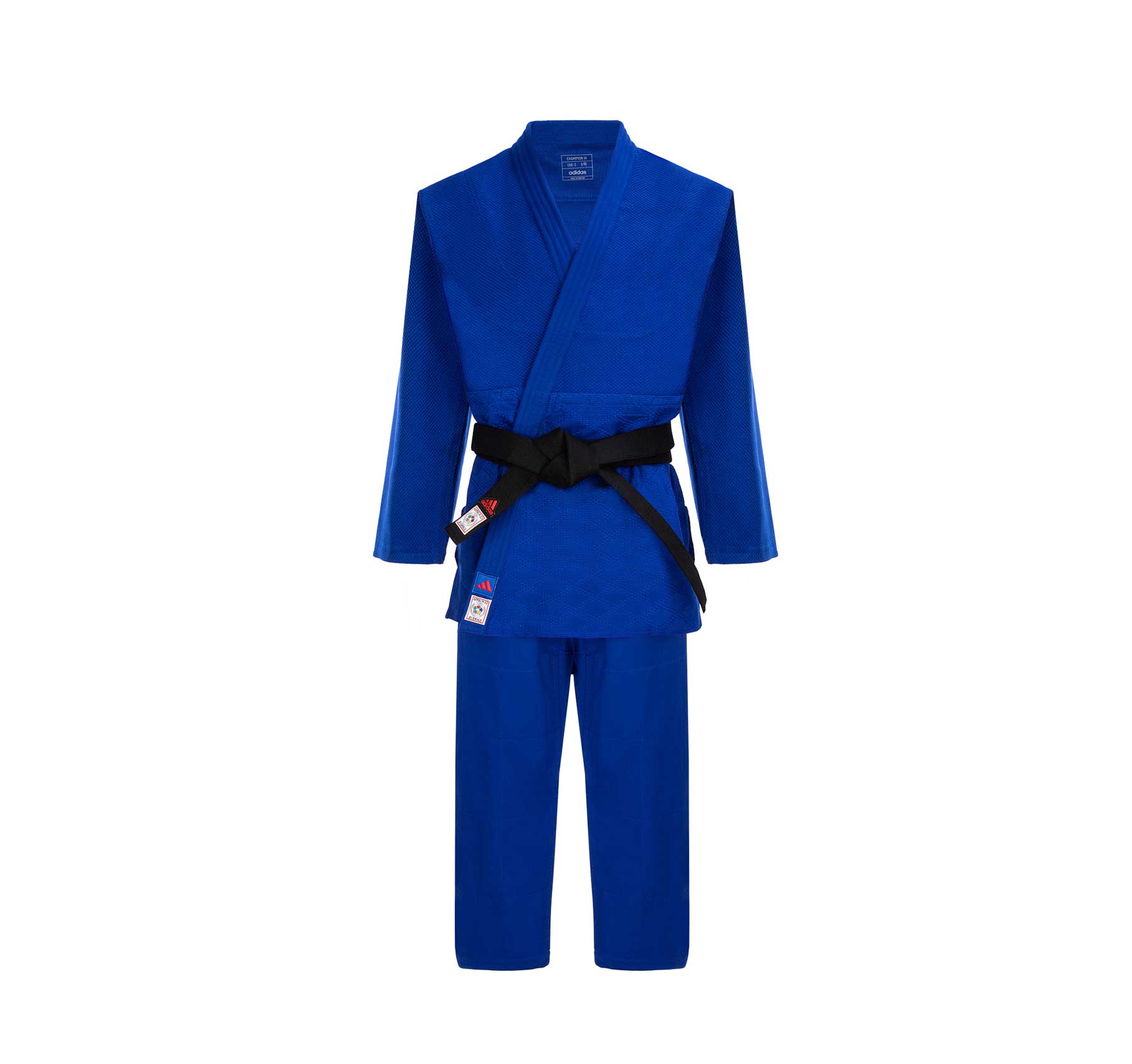 Кимоно для дзюдо Adidas Champion III IJF, р.170 см, синее