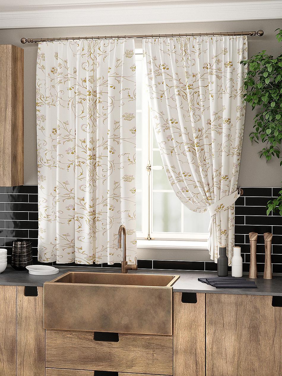 

Комплекты штор AT HOME / шторы в комнату 150х180 см / Зикрон, 961029