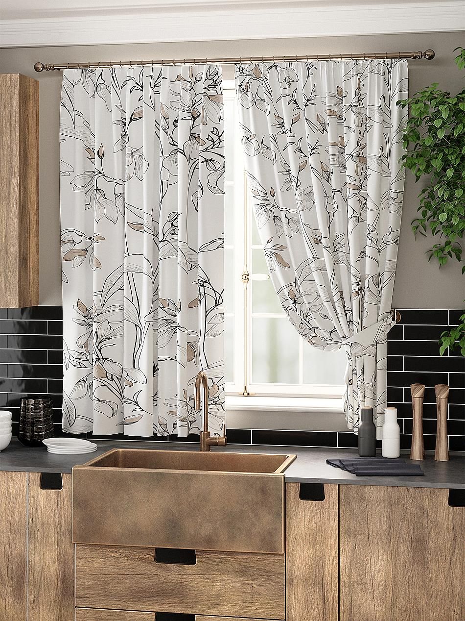 

Комплекты штор AT HOME / шторы в комнату 150х180 см / Фиксор, 961031