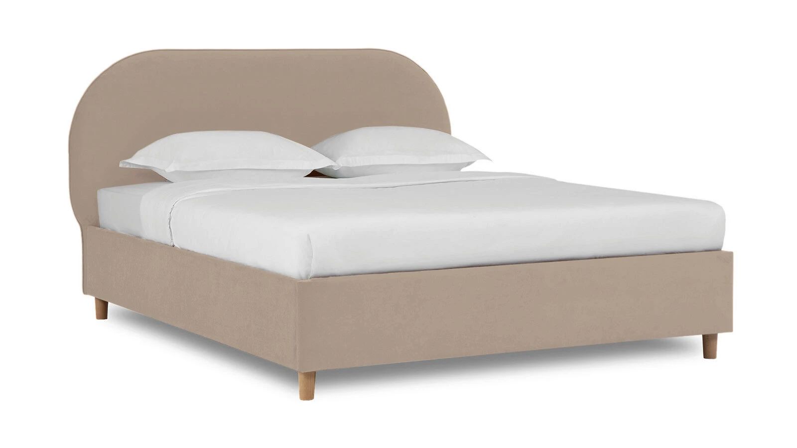 

Кровать Askona Dora Sky Velvet 03 160х200, Бежевый, Dora