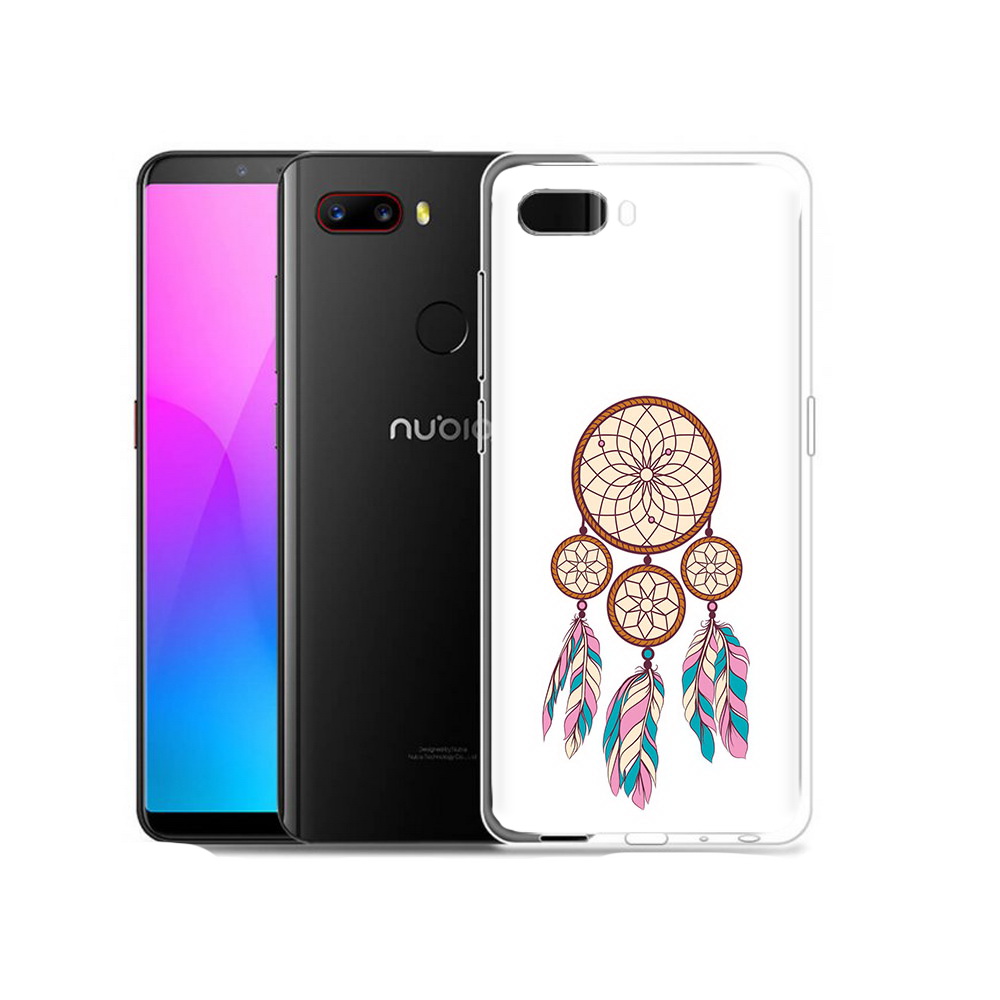 

Чехол MyPads Tocco для ZTE Nubia Z18 ловец снов бежевый (PT115657.463.442), Прозрачный, Tocco