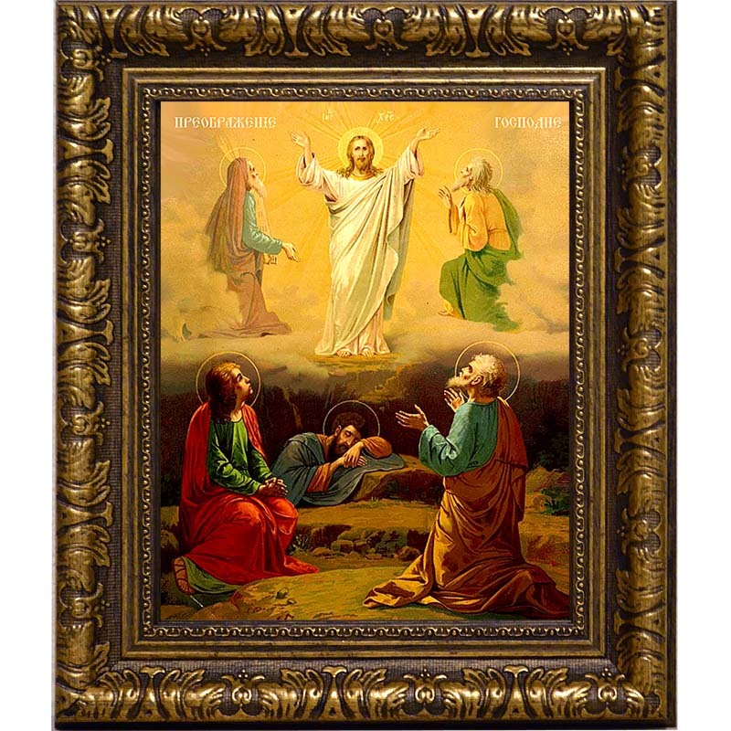 

Преображение Господне. Икона на холсте.