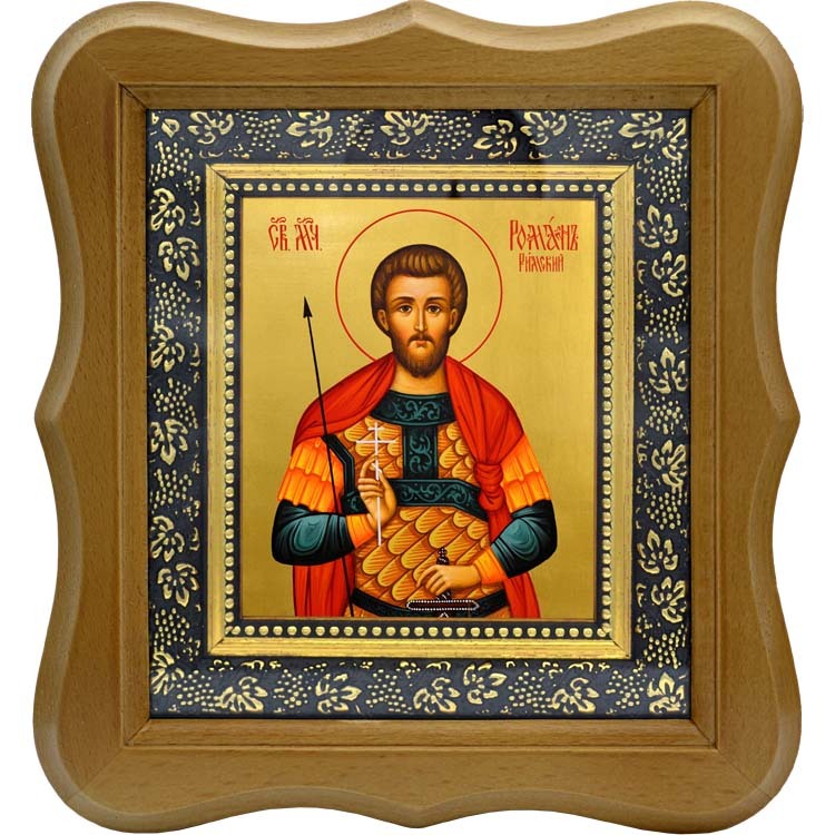 

Роман Римский мученик. Икона на холсте.