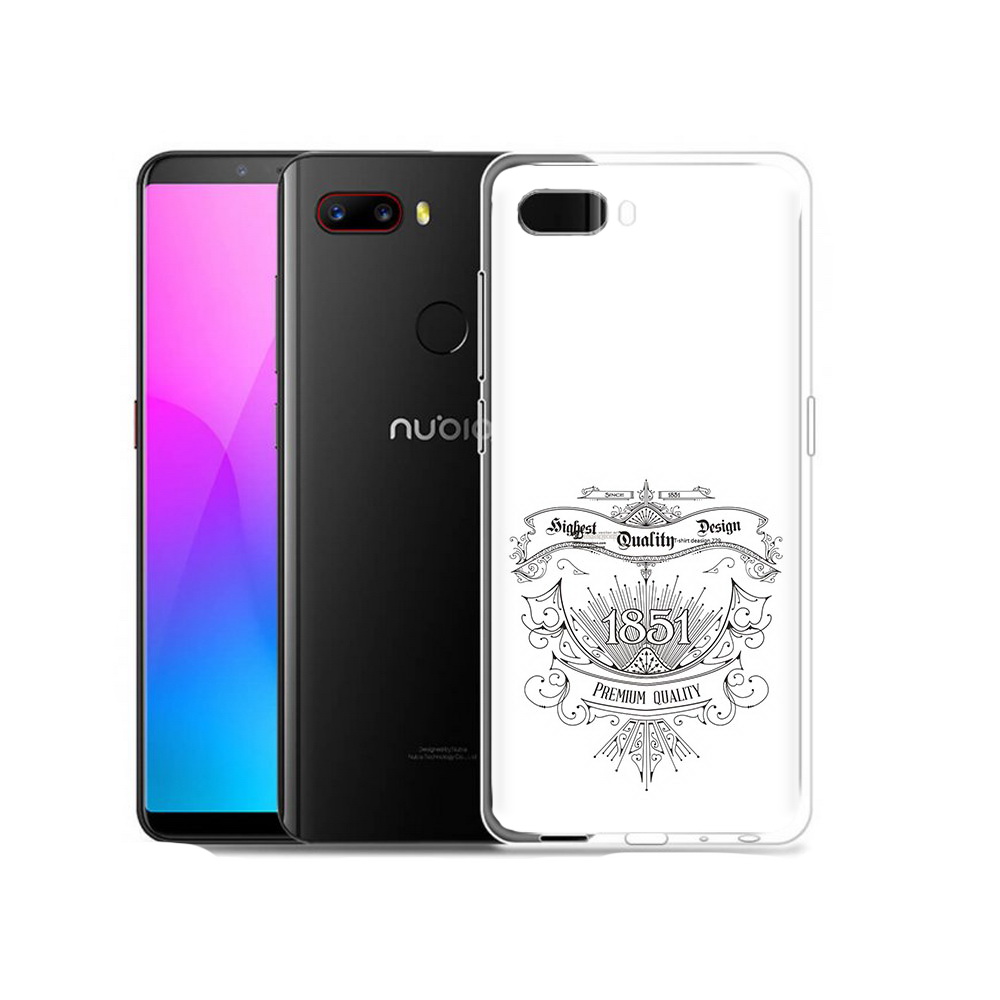 Чехол MyPads Tocco для ZTE Nubia Z18 логотип 1851 год (PT115657.463.444)