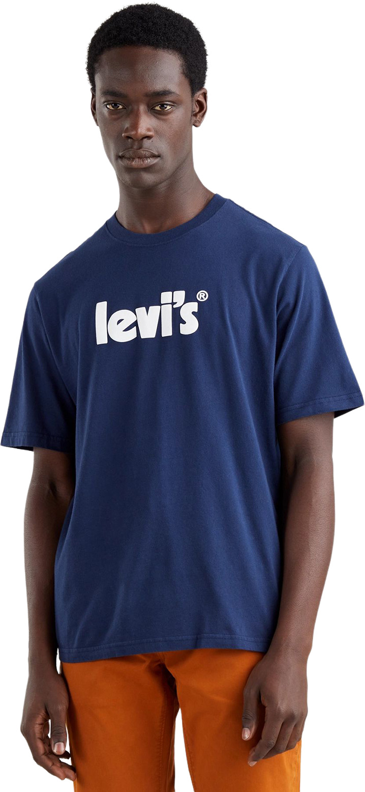 

Футболка мужская Levi's 16143-0393 синяя XS, Синий, 16143-0393