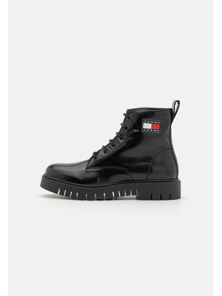 

Ботинки женские Tommy Jeans TOB11N049 черные 42 EU, Черный, TOB11N049