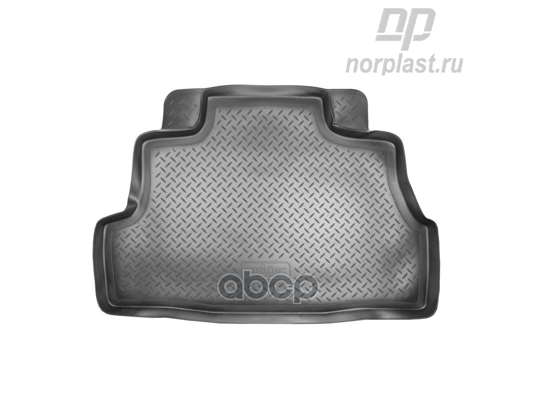 

Коврик в багажник полиуретан NORPLAST NISSAN Almera Classic черный 1 шт. NPL-P-61-05