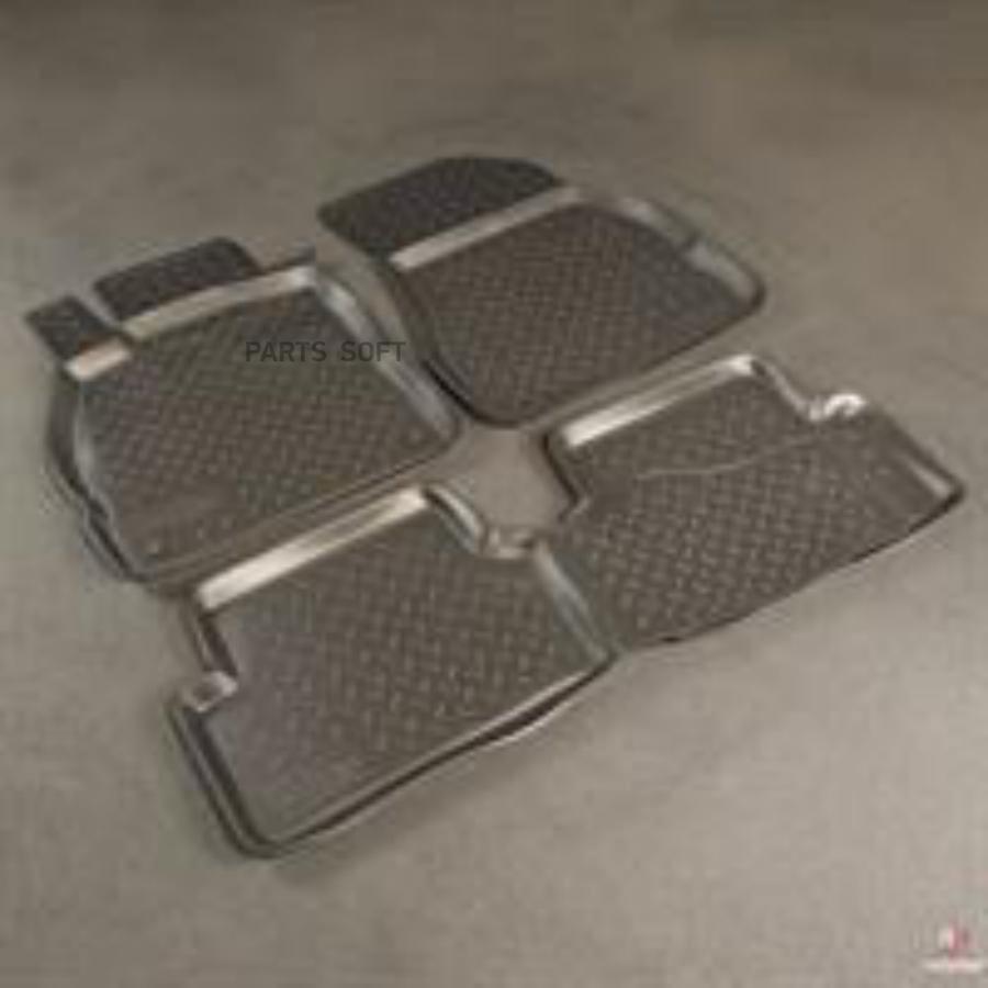 

Коврики в салон полиуретан NORPLAST RENAULT MEGAN 2 03-09 черный комплект NPL-Po-69-55