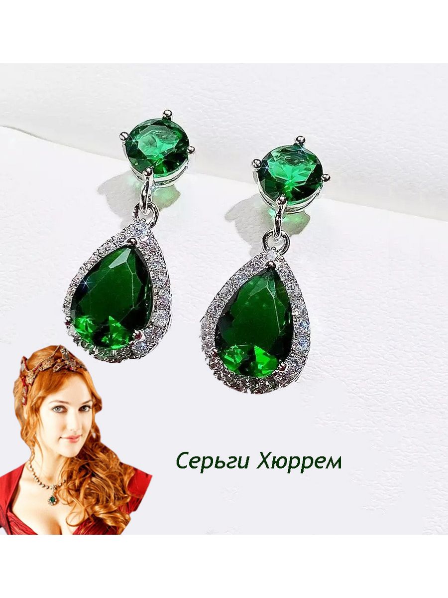 

Серьги из бижутерного сплава GameMerch 303892435gm23235-02, камень искусственный, 303892435gm23235-02