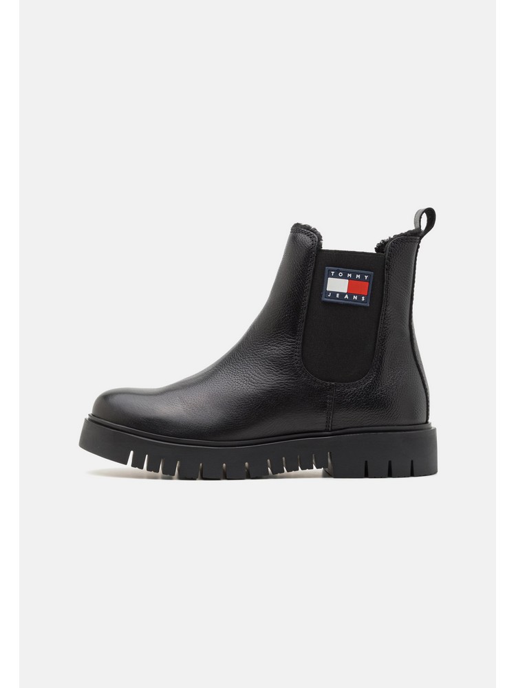 

Ботинки женские Tommy Jeans TOB11X00V черные 38 EU, Черный, TOB11X00V