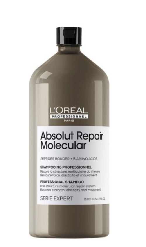 Шампунь для волос L'Oreal Professionel Absolut Repair Molecular 1500 мл шампунь для волос l oreal professionel absolut repair molecular 300 мл