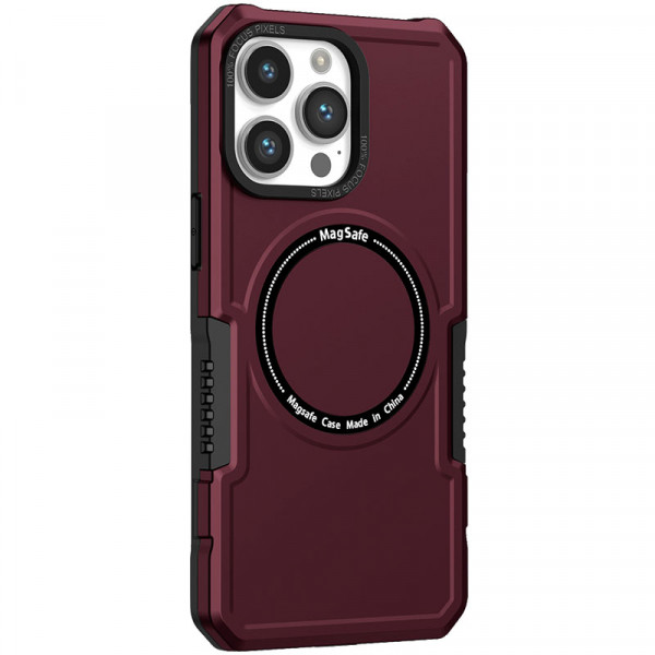 фото Чехол epik magnetic armor с поддержкой magsafe для iphone 13 pro max