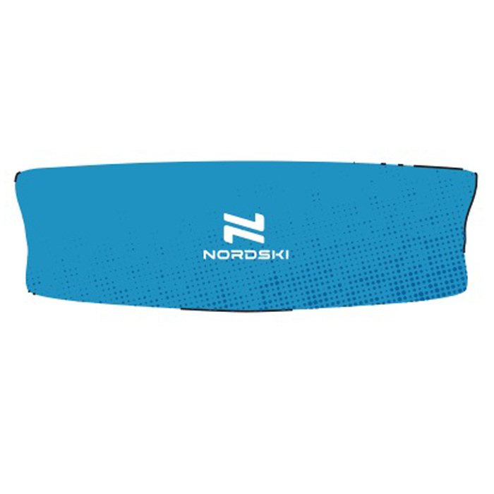 

Повязка мужская NordSki Pro голубая/черная, Голубой, Pro
