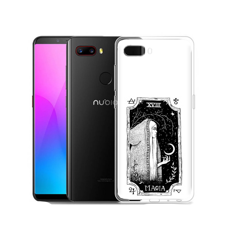 

Чехол MyPads Tocco для ZTE Nubia Z18 лунная магия (PT115657.463.447), Прозрачный, Tocco