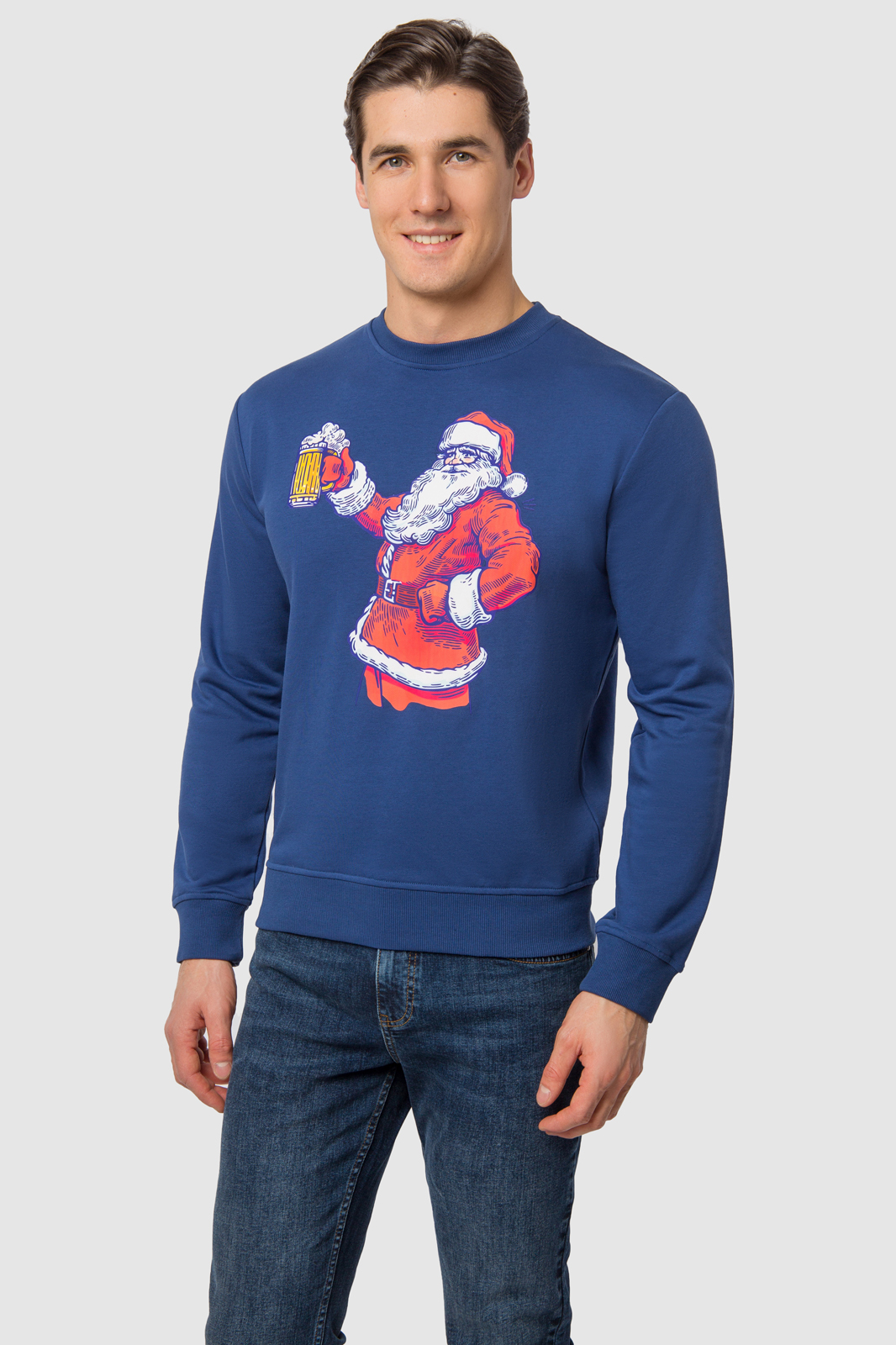 

Свитшот мужской Kanzler 20W-SJW14-TM/ синий M, 20W-SJW14-TM/