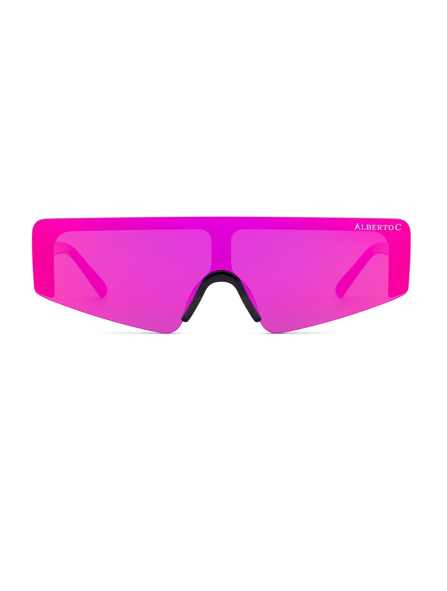 Солнцезащитные очки унисекс Alberto Casiano Energy life розовые