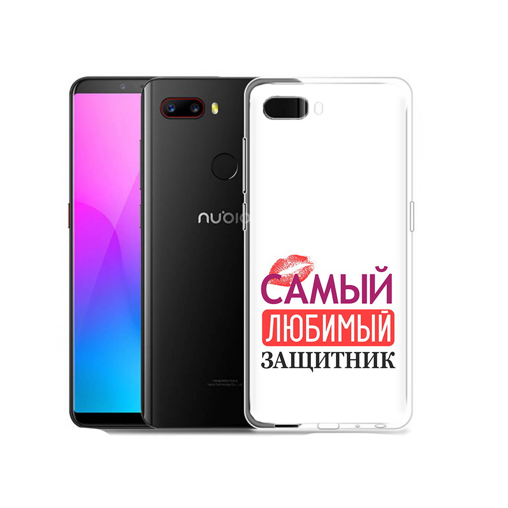 

Чехол MyPads Tocco для ZTE Nubia Z18 любимый защитник (PT115657.463.451), Прозрачный, Tocco