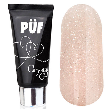

Полигель Puf, Crystal №13, с шиммером, 30 мл