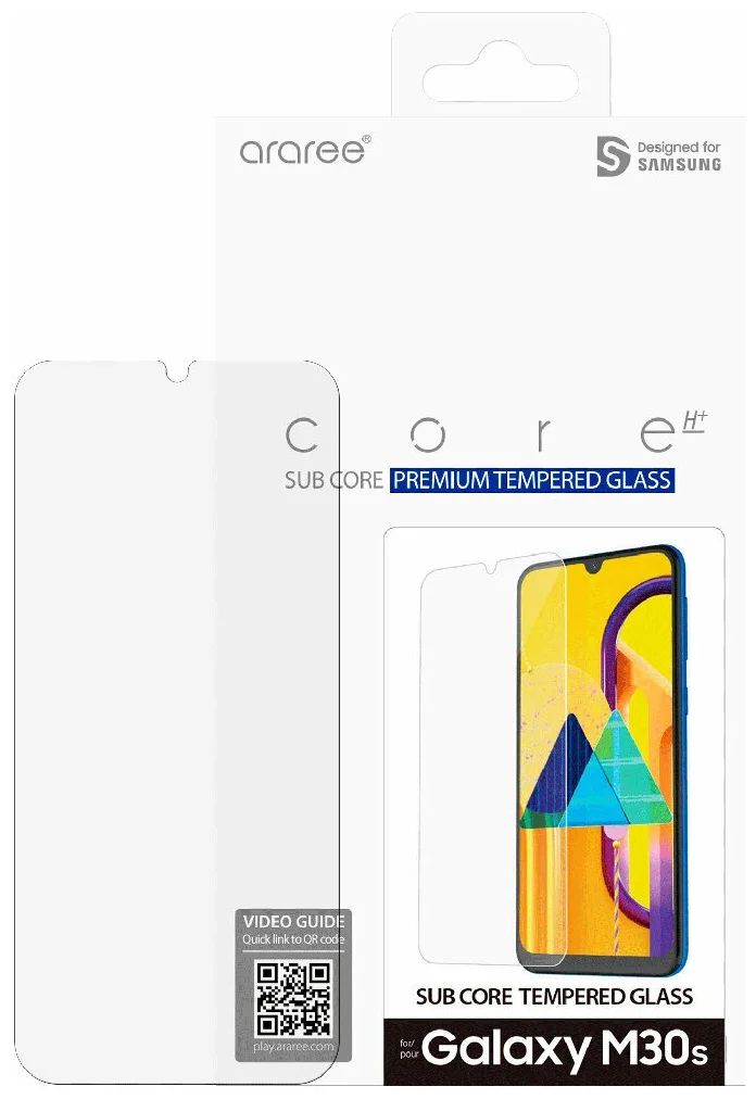 Защитное стекло Araree для Samsung Galaxy M30S (GP-TTM307KDATR) прозрачный