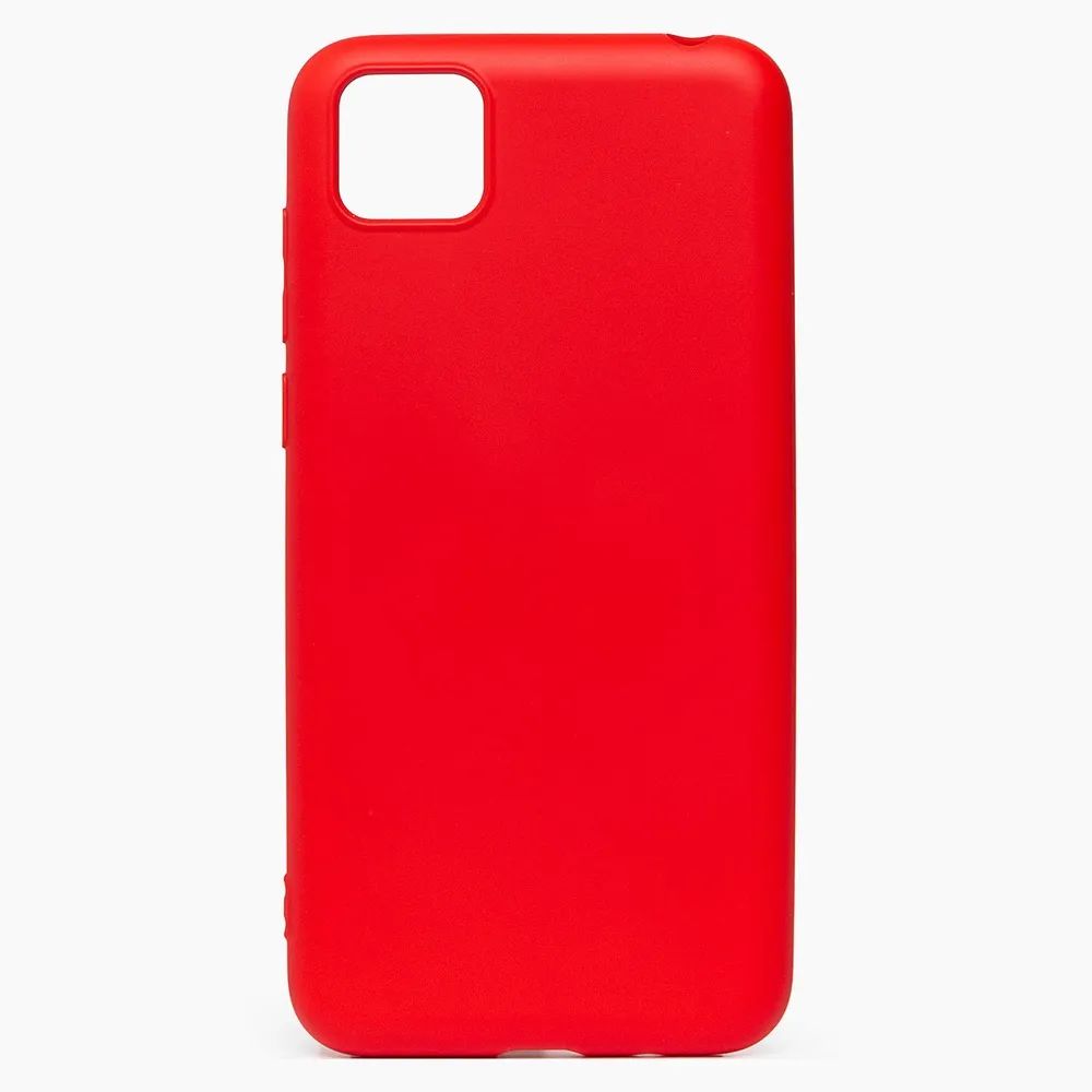 

Чехол BoraSCO Microfiber Case для Honor 9S/ Huawei Y5p красный