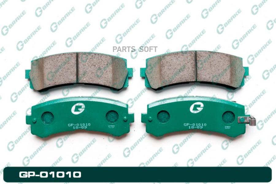 

Тормозные колодки GBRAKE GP01010