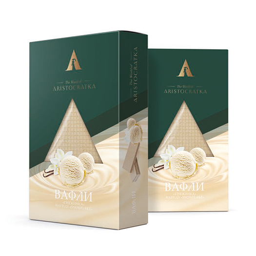 

Вафли «ARISTOCRATKA» Снежинка