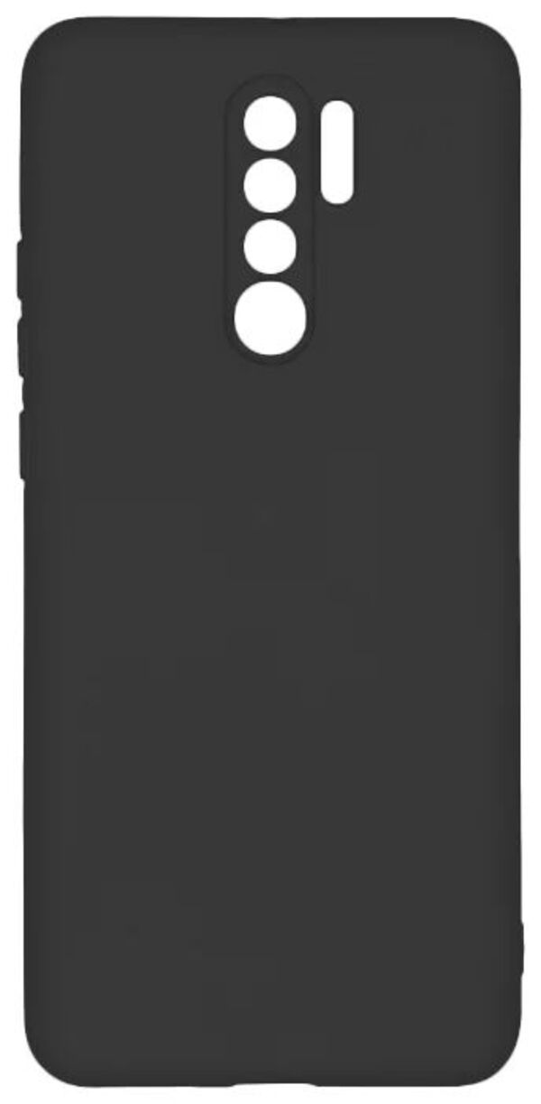 Клип-кейс PERO софт-тач для Xiaomi Redmi 9 черный