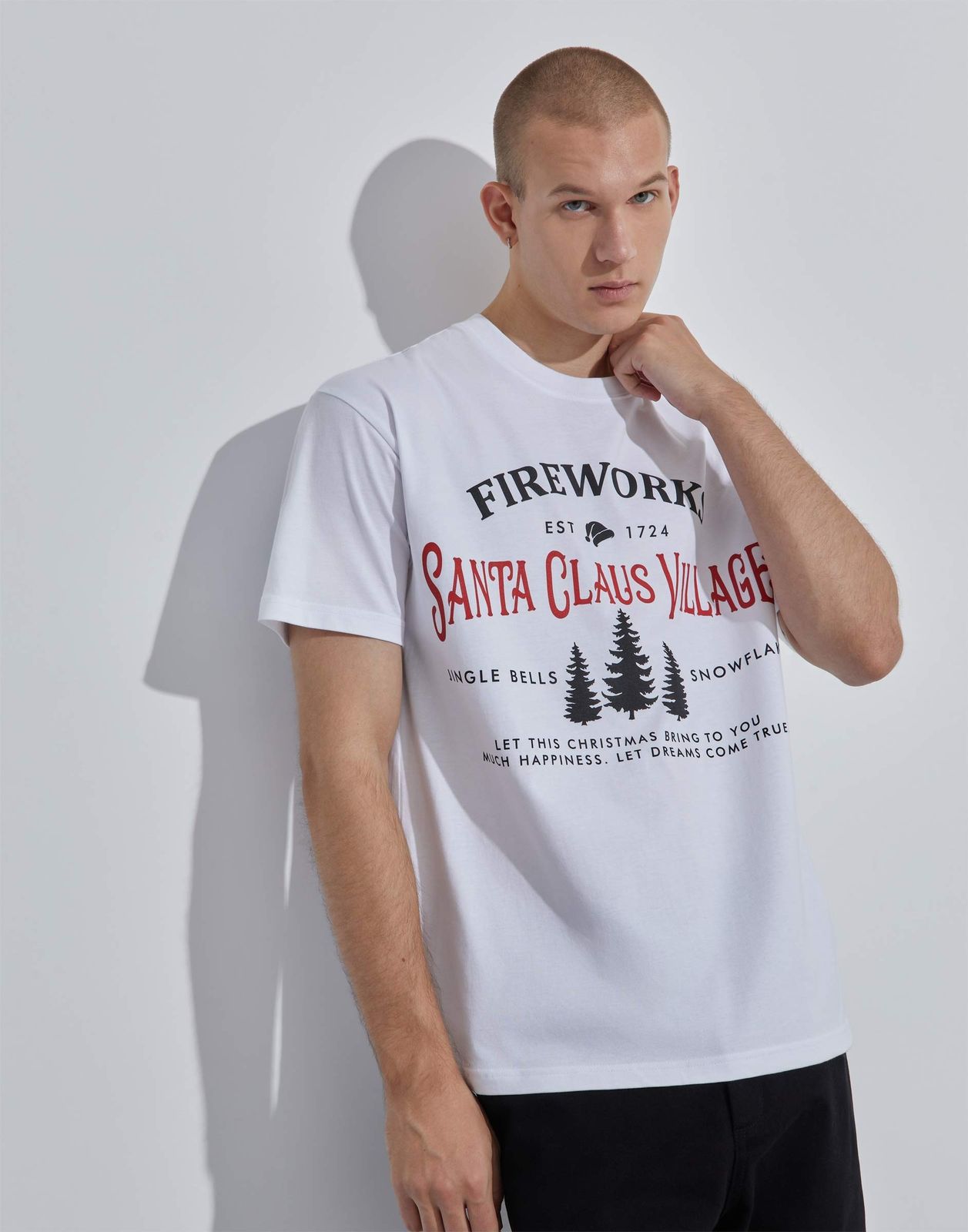 

Футболка мужская Gloria Jeans BKT014727 белая L (50-52), Белый, BKT014727