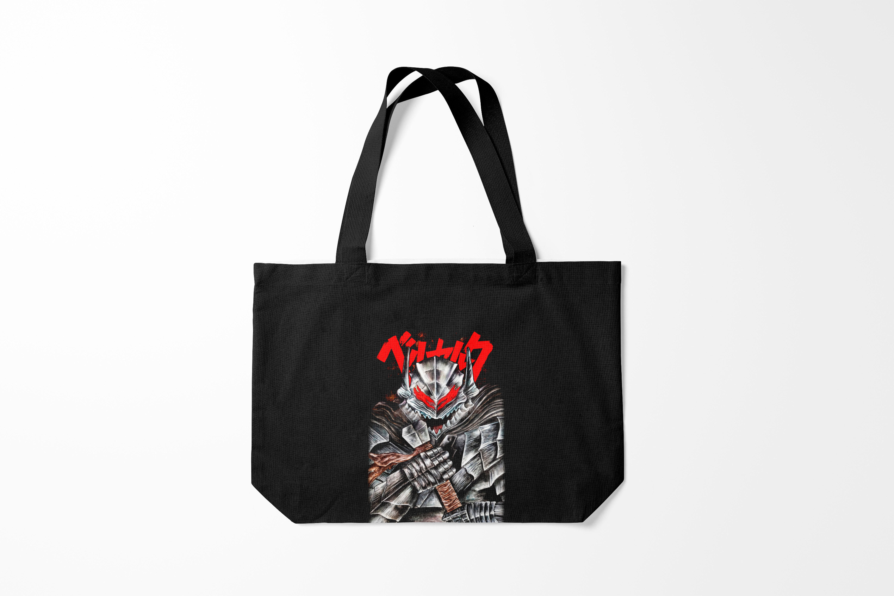 

Сумка шoппер унисекс Burnettie Берсерк Манга Berserk, черный, Берсерк Манга Berserk