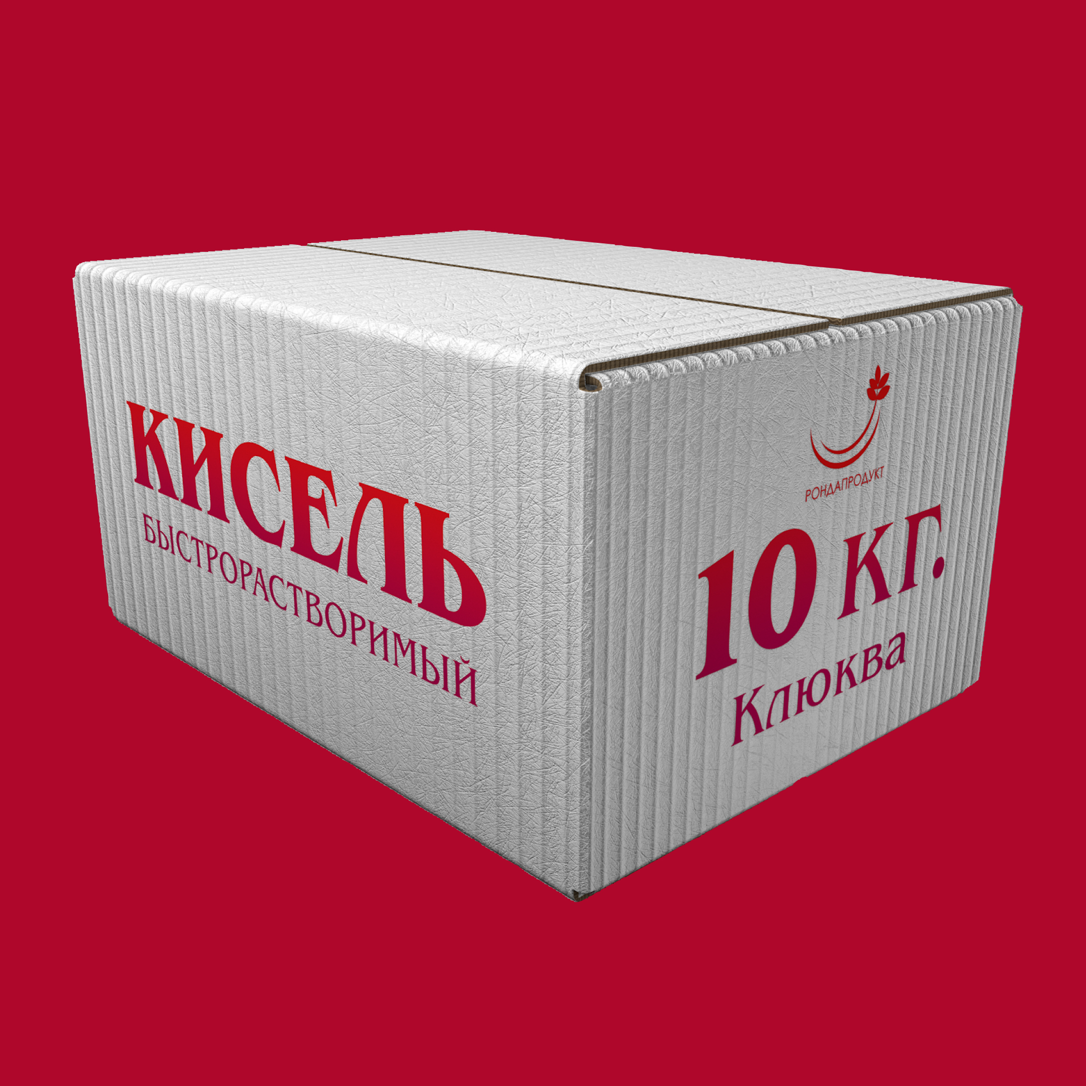 

Кисель Рондапродукт клюква быстрого приготовления, 10 кг, Кисель