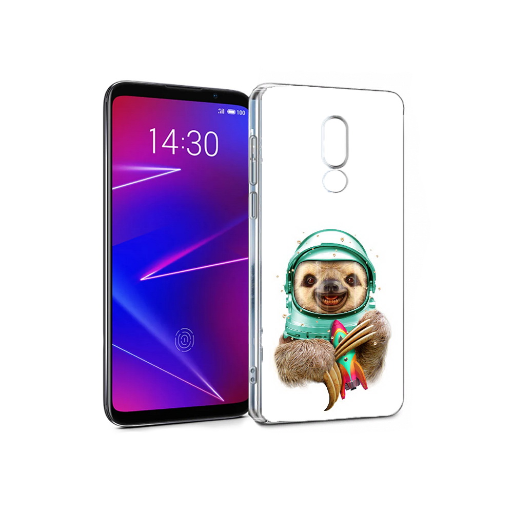 

Чехол MyPads Tocco для Meizu 16 Ленивец астронавт (PT136611.84.104), Прозрачный, Tocco