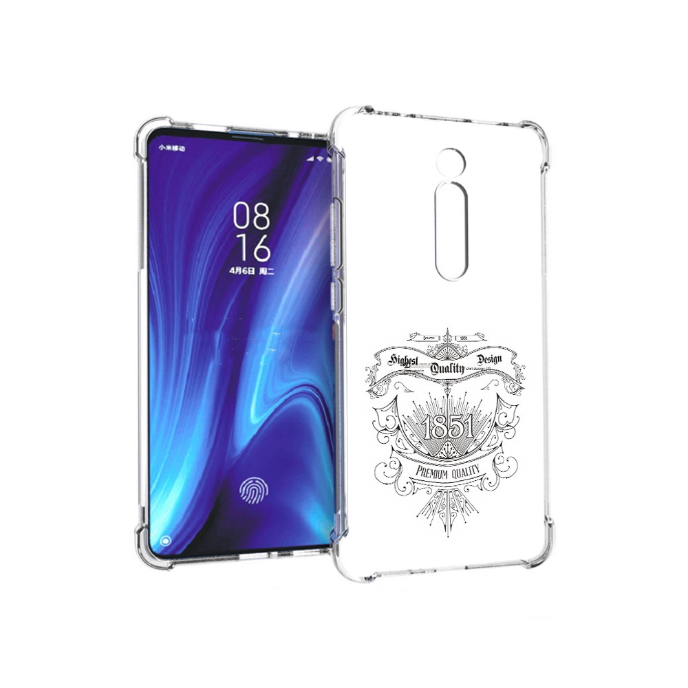 

Чехол MyPads Tocco для Xiaomi Redmi K20 логотип 1851 год (PT130504.291.444), Прозрачный, Tocco