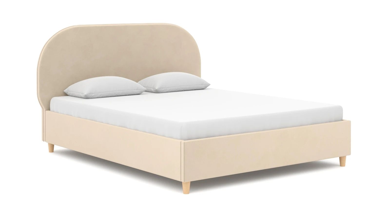 

Кровать Askona Dora Sky Velvet 21 180х200, Белый, Dora