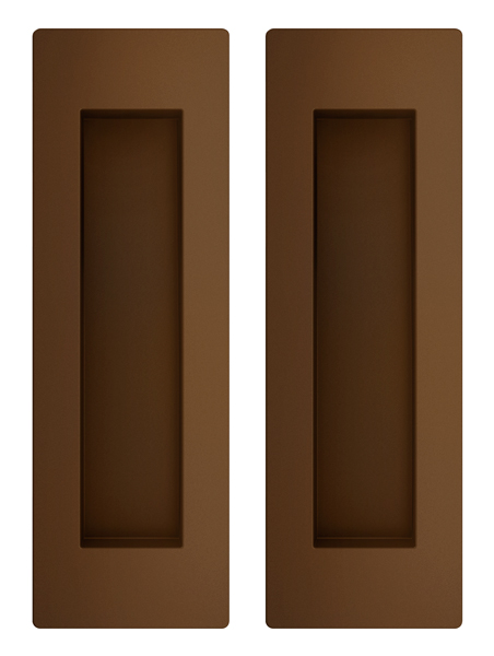 фото Ручка для раздвижных дверей armadillo sh010 urb bb-17, коричневая, бронза