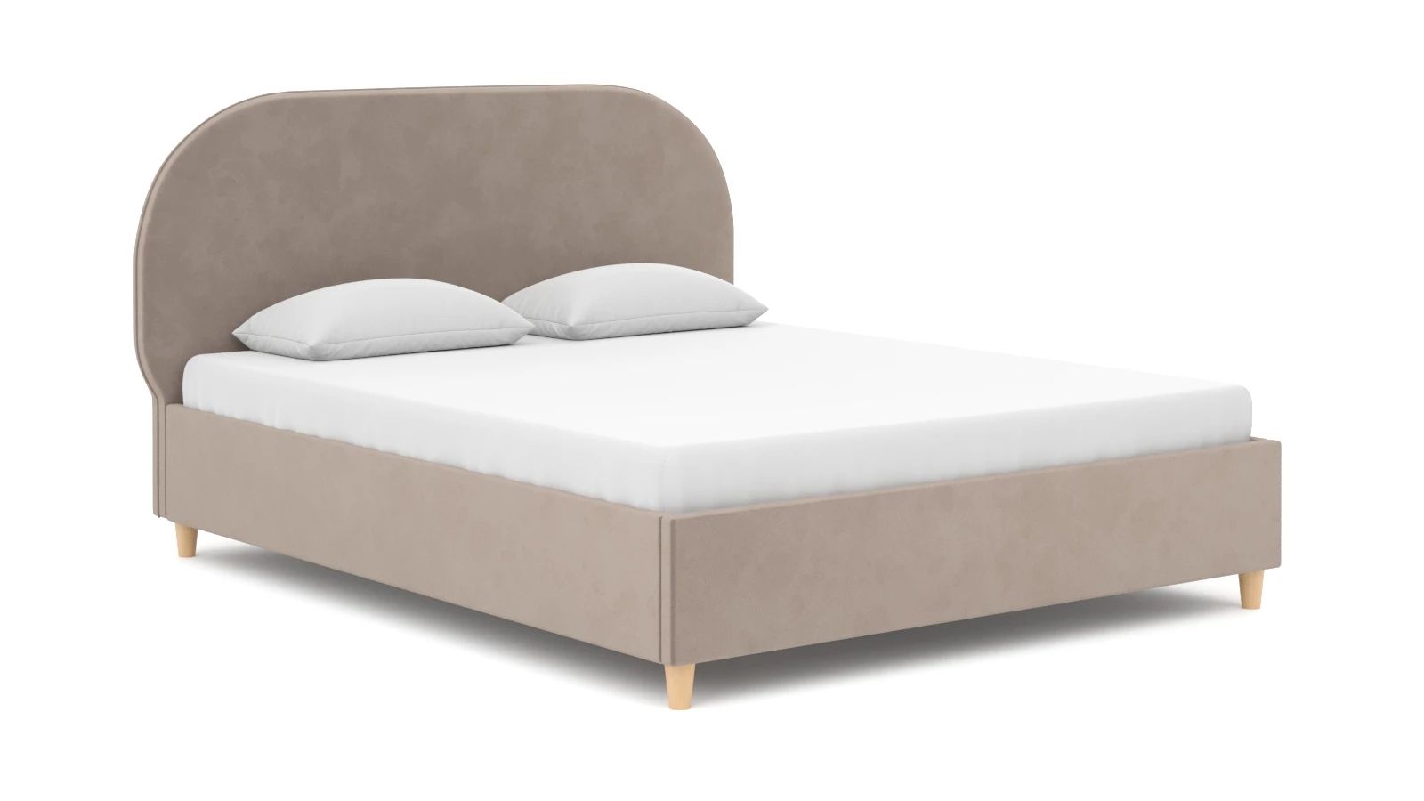 

Кровать Askona Dora Sky Velvet 17 180х200, Коричневый, Dora