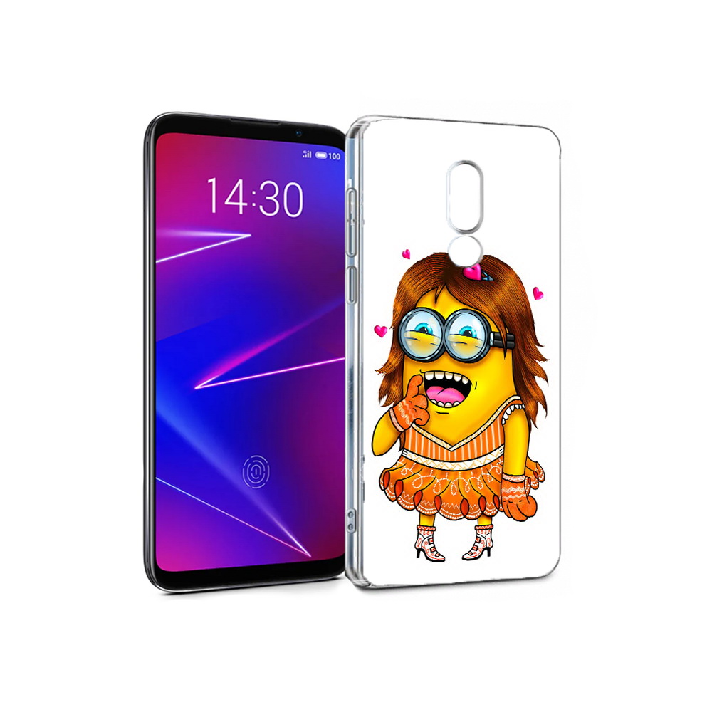 

Чехол MyPads Tocco для Meizu 16 Миньон девочка (PT136611.84.116), Прозрачный, Tocco