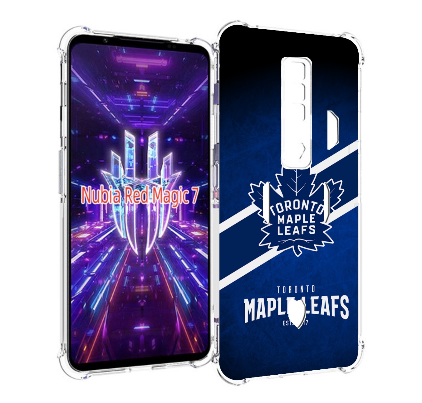 

Чехол MyPads торонто-меипл-лифс для ZTE Nubia Red Magic 7, Прозрачный, Tocco