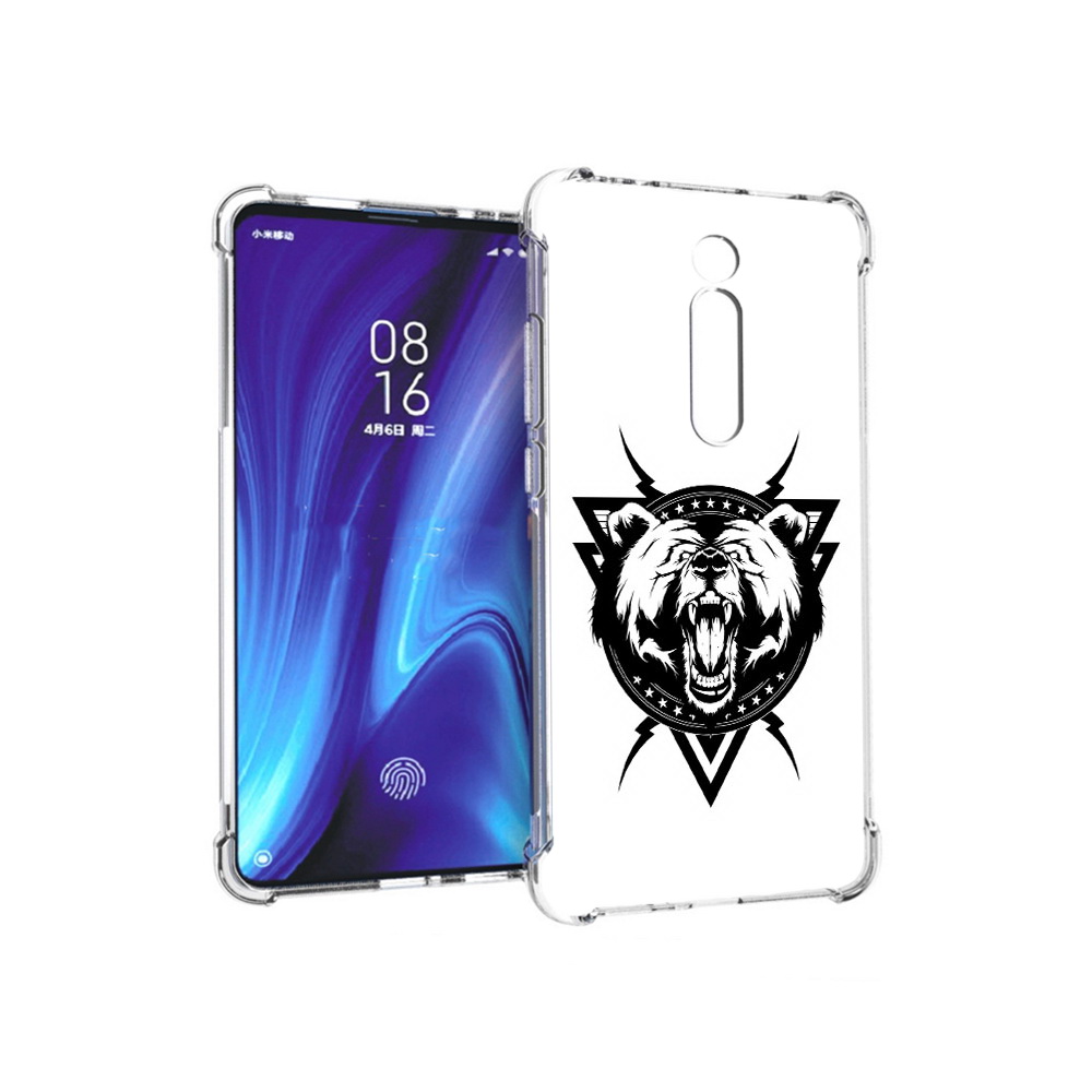 

Чехол MyPads Tocco для Xiaomi Redmi K20 медведь в треугольнике (PT130504.291.464), Прозрачный, Tocco