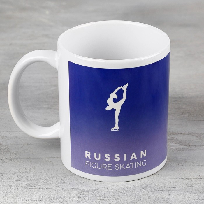 фото Кружка керамическая "russian figure skating", 320 мл nobrand