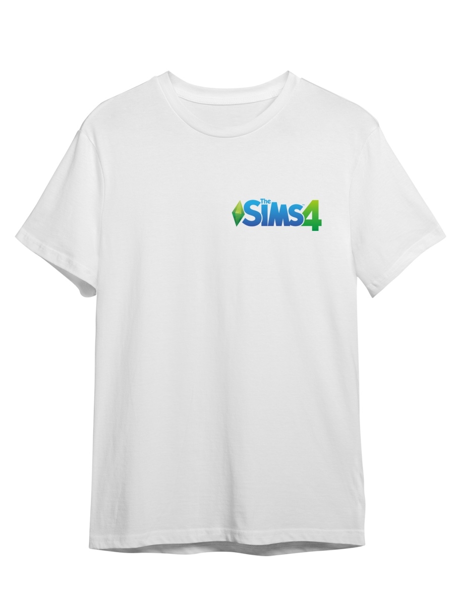 

Футболка унисекс СувенирShop The Sims 4/Симс 3 белая 5XL (64-66), "The Sims 4/Симс" 3