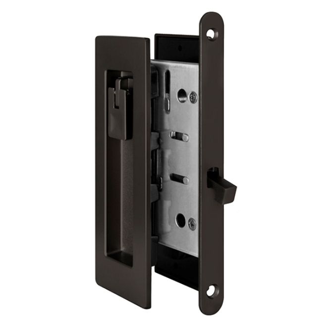 Набор для раздвижных дверей ARMADILLO SH011 URB BPVD-77, вороненый никель блокиратор раздвижных дверей и окон 10 мм