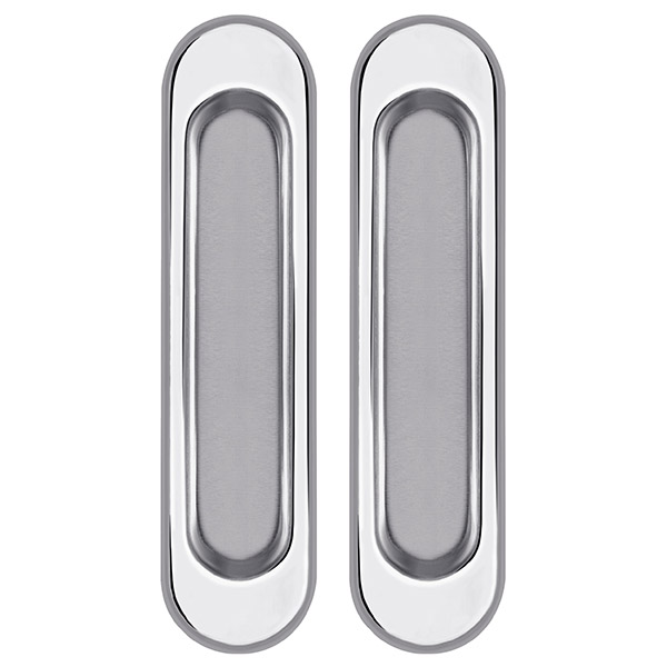Ручки для раздвижных дверей PUNTO Soft LINE SL-010 CP средство для защиты от замерзания уплотнителей дверей pingo