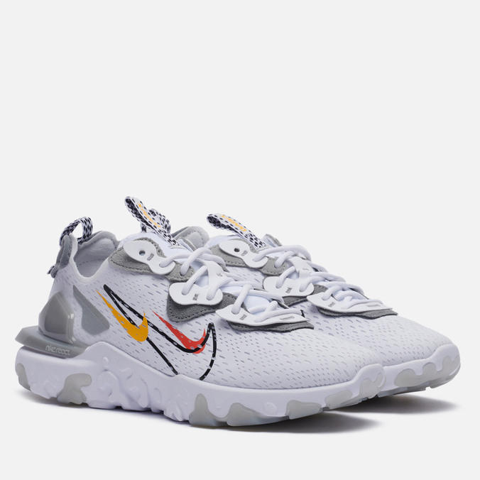 фото Кроссовки мужские nike react vision белые 11.5 us