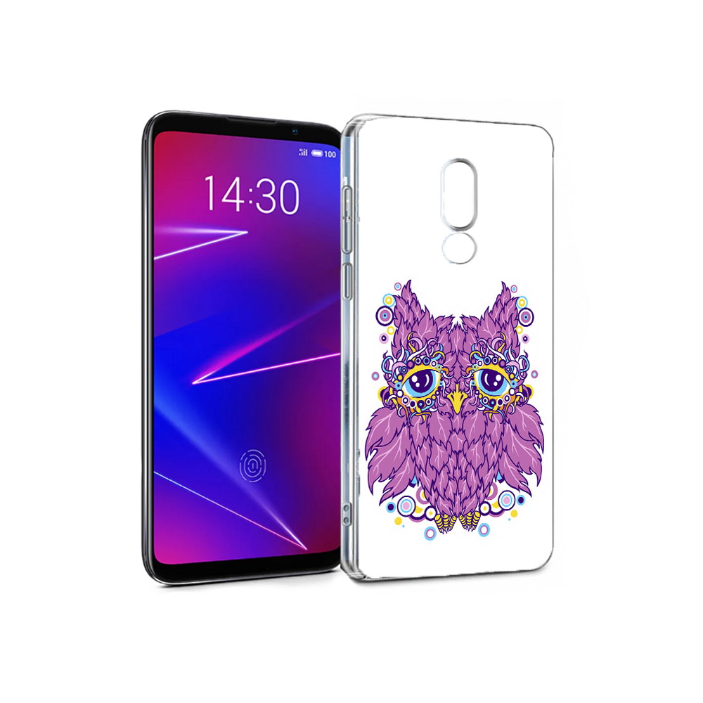 

Чехол MyPads Tocco для Meizu 16 Розовая сова (PT136611.84.147), Прозрачный, Tocco