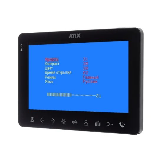 Видеодомофон ATIX AT-I-M710C/T Black