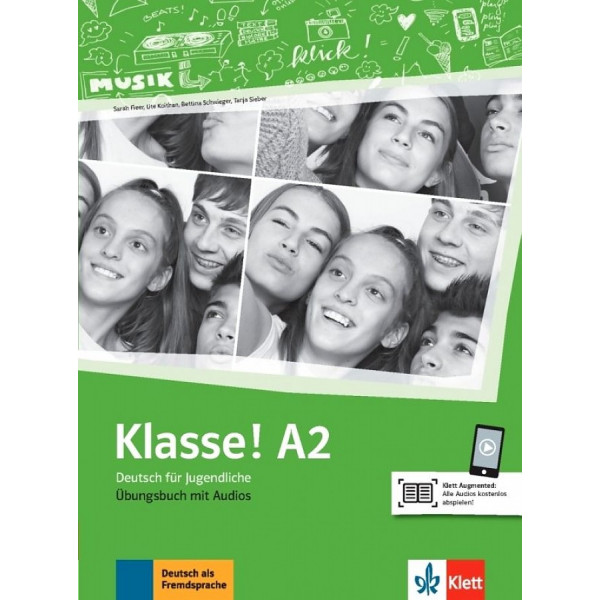 фото Klasse! a2. uebungsbuch mit audios klett