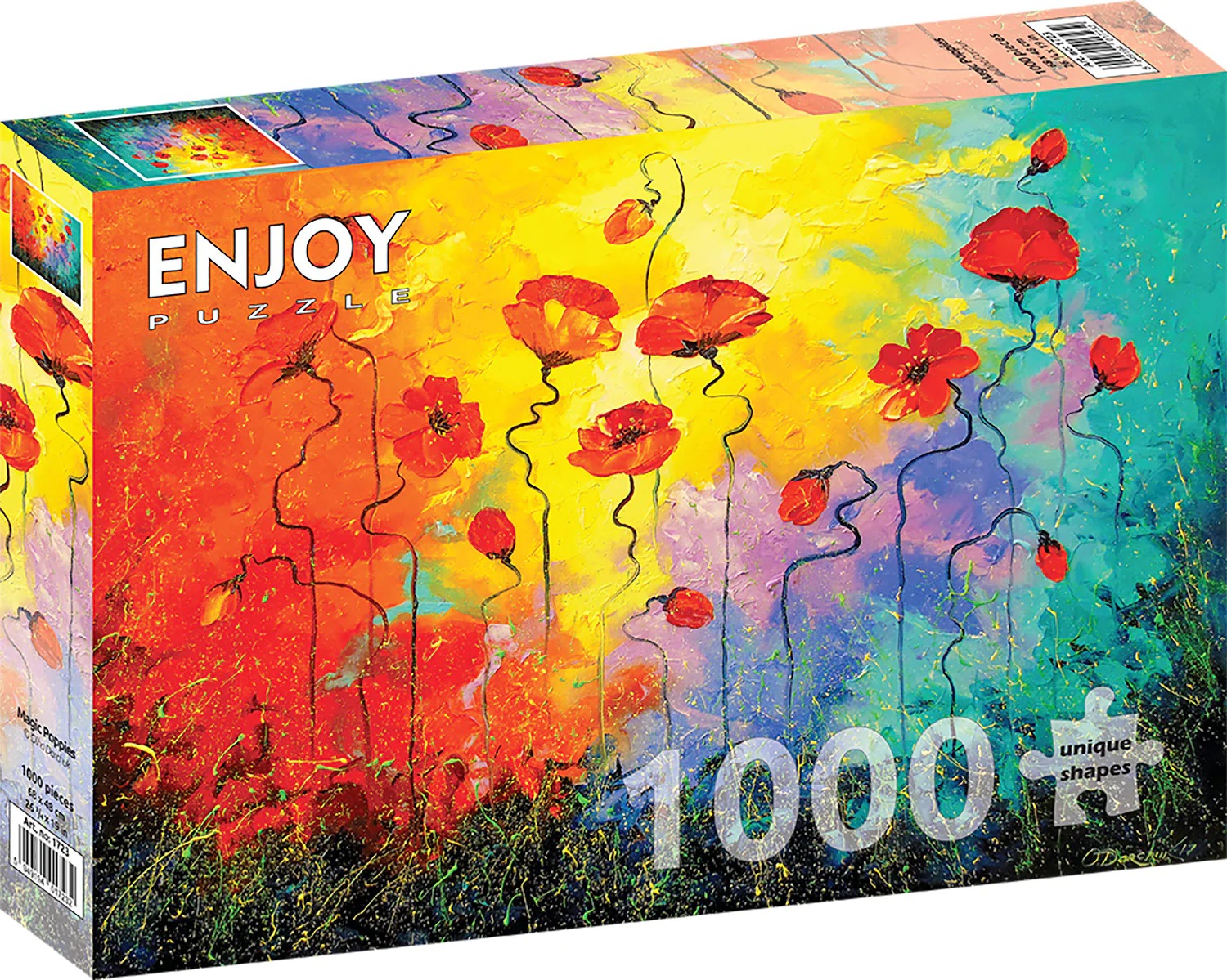 

Пазл Enjoy 1000 дет Волшебные маки, ENДарчук