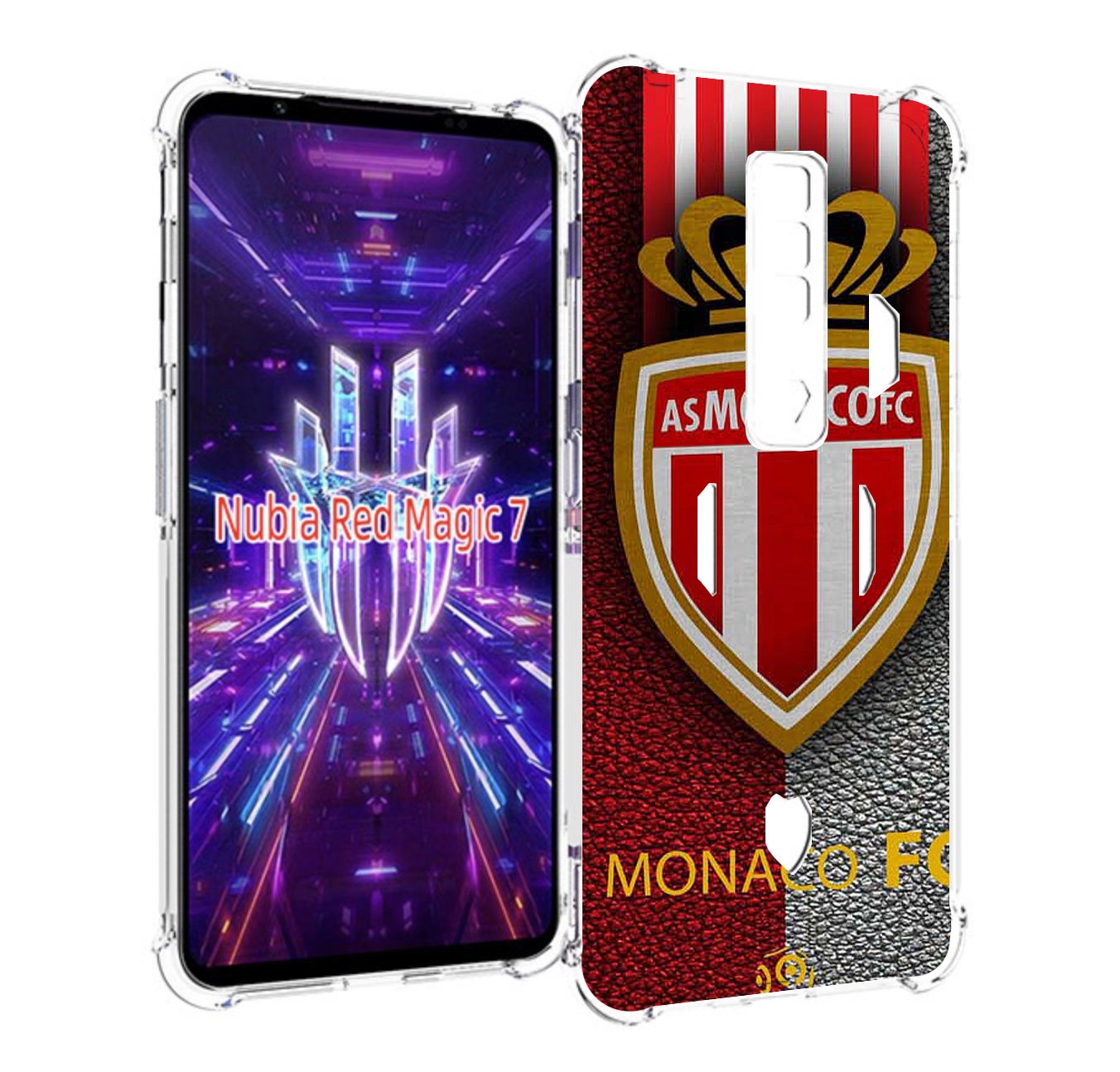 

Чехол MyPads фк монако для ZTE Nubia Red Magic 7, Прозрачный, Tocco